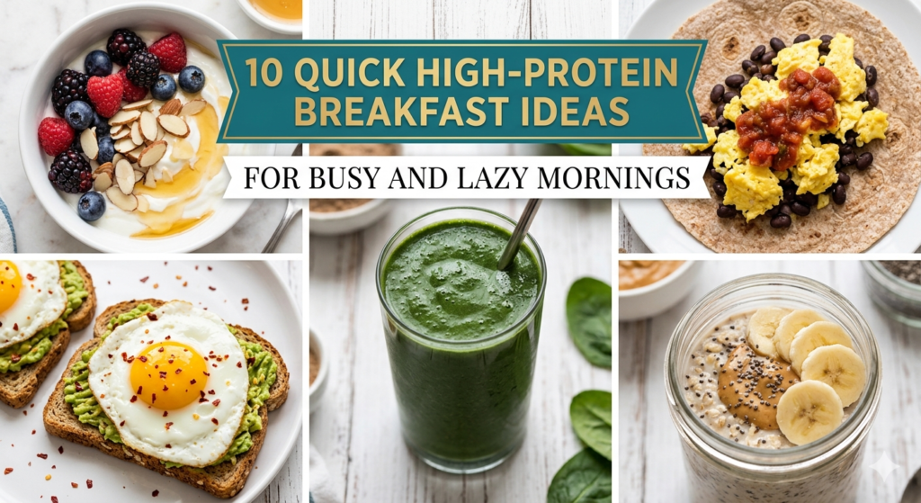 High protein breakfast