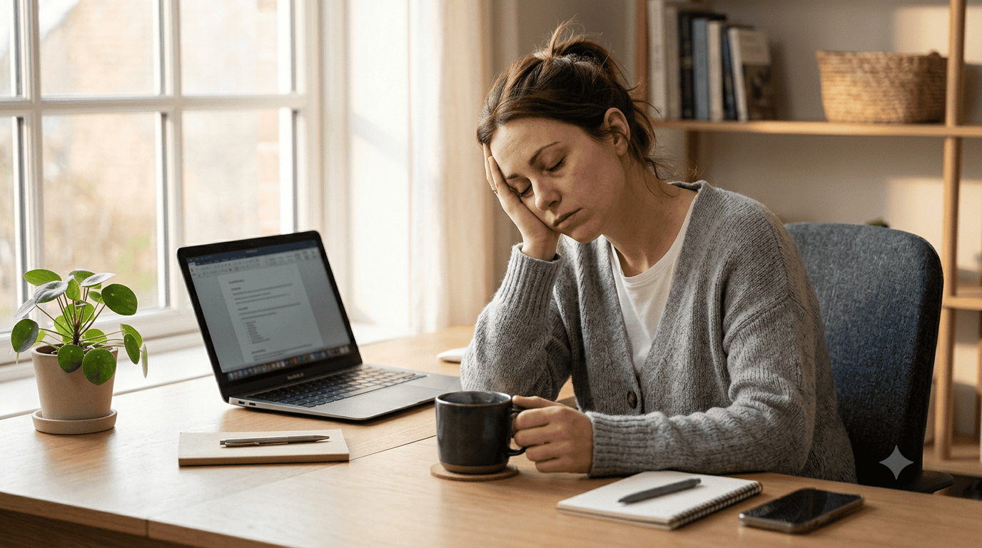 The 4 PM Cortisol Crash: Why You Feel Completely Exhausted (And How to Fix It Before Bed)